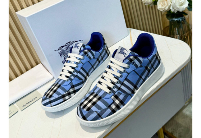 Bur*berry Check Terrace Sneakers BBR--3008