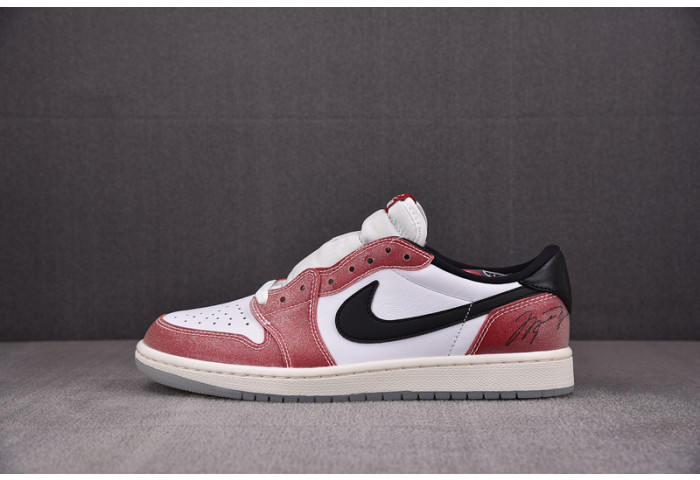 Trophy Room x Air Jordan 1 Low OG ''Red Black'' FN0432-017
