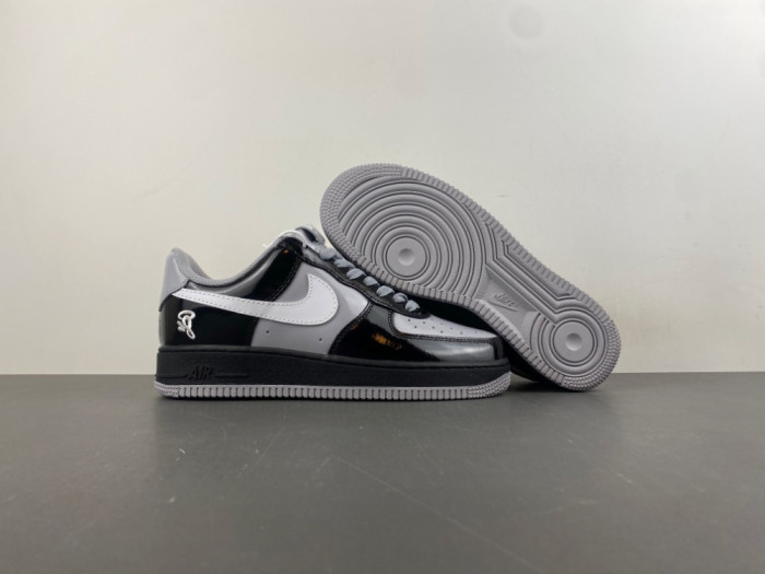 Nike Air Force 1 Low Syna Central Cee Black White Smoke Grey