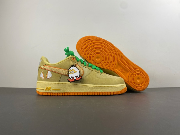 Nike Air Force 1 Low Ducks of a Feather University of Oregon Duck or Egg