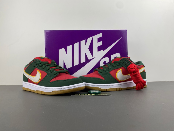 nike sb dunk low pro prm seattle S*personics fz1287-300