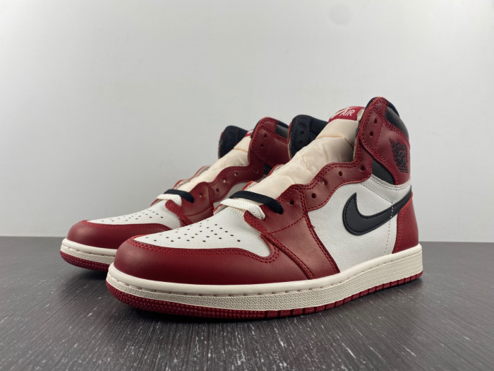 air jordan 1 retro high og chicago lost and found dz5485-612