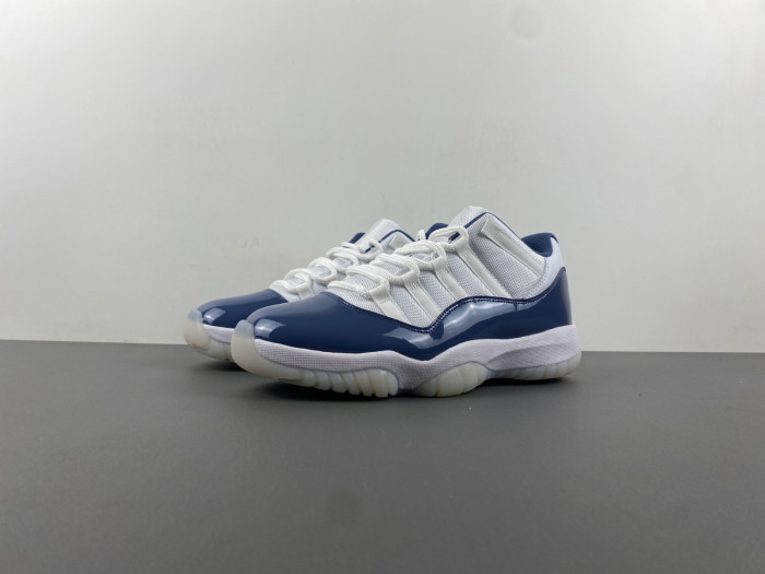 air jordan 11 low "diffused blue" fv5104-104