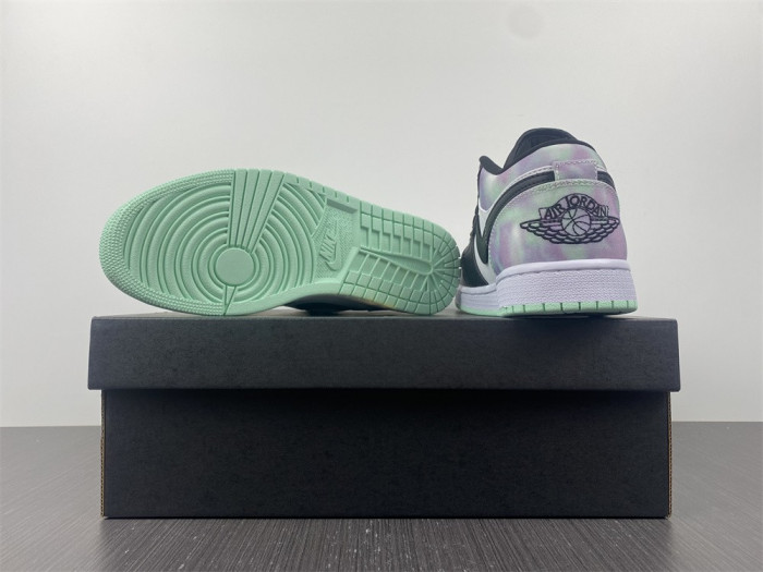 air jordan 1 low "tie-dye" dm1199-100