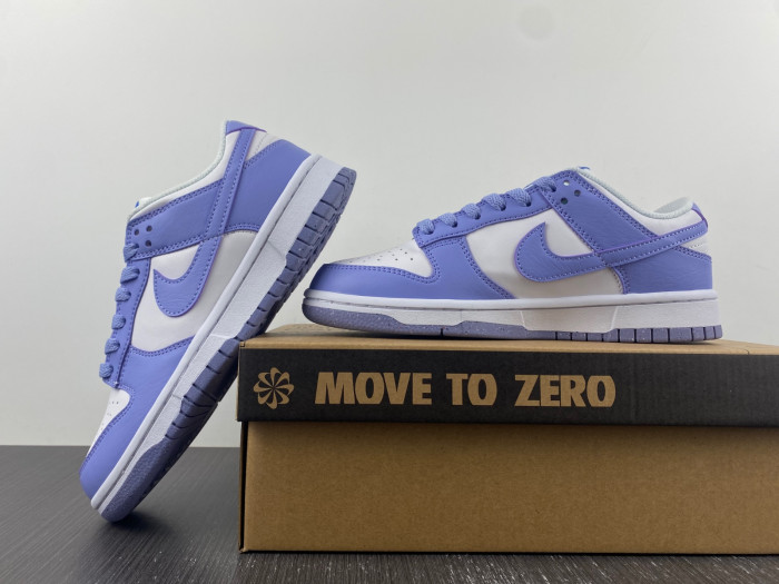 nike dunk low next nature "white/lilac" dn1431-103