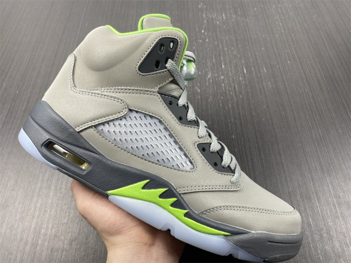 air jordan 5 green bean 2022 dm9014-003