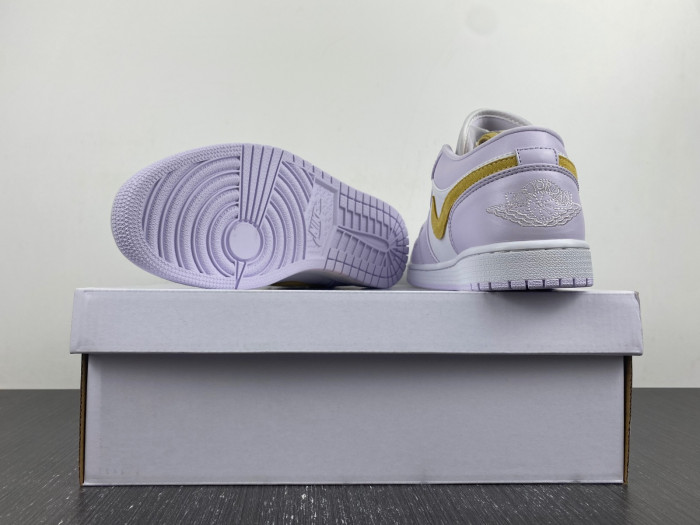 air jordan 1 low wmns purple yellow dc0774-501