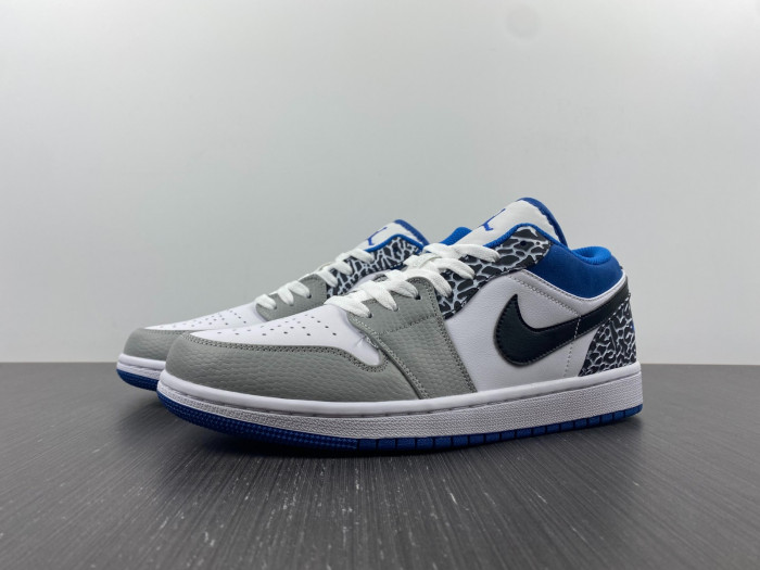 air jordan 1 low “true blue” dm1199-140