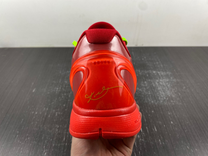 nike kobe 6 protro reverse grinch fv4921-600