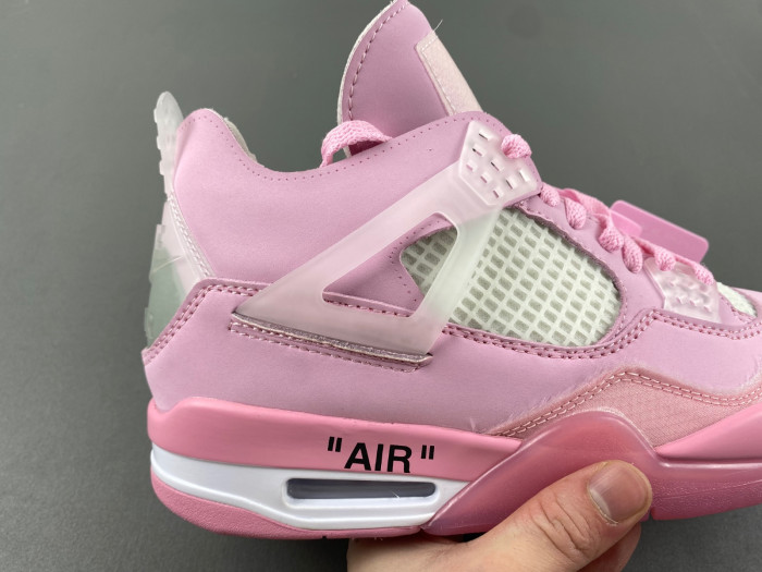 off-white x jordan 4 “pink”