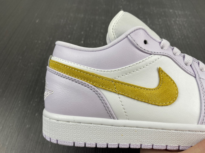 air jordan 1 low wmns purple yellow dc0774-501