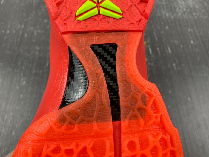 nike kobe 6 protro reverse grinch fv4921-600