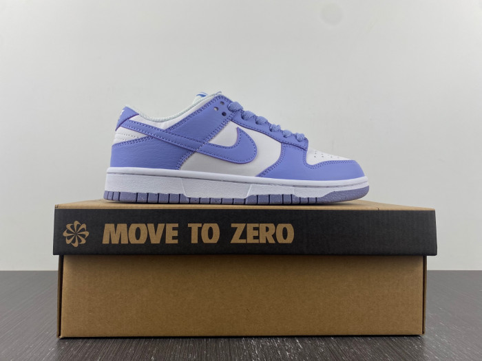 nike dunk low next nature "white/lilac" dn1431-103