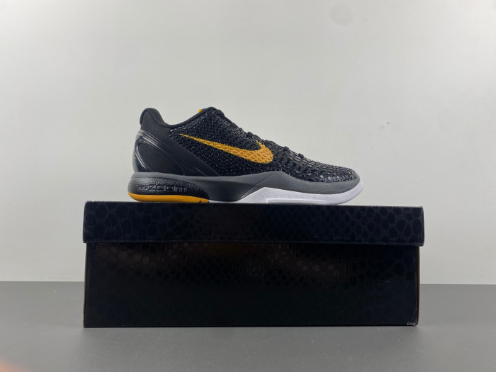 nike kobe vi black gold (ps) 429911-001