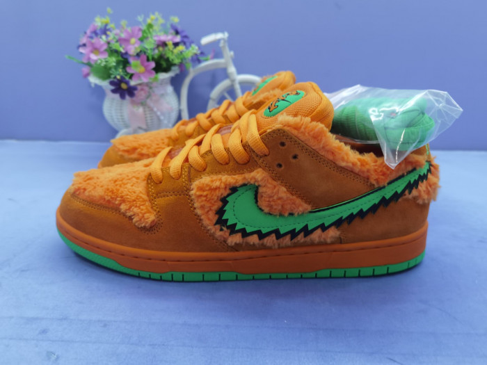 nike sb dunk low grateful dead bears orange - cj5378-800
