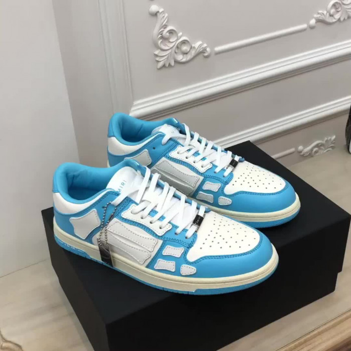 amiri* skel leather sneakers
