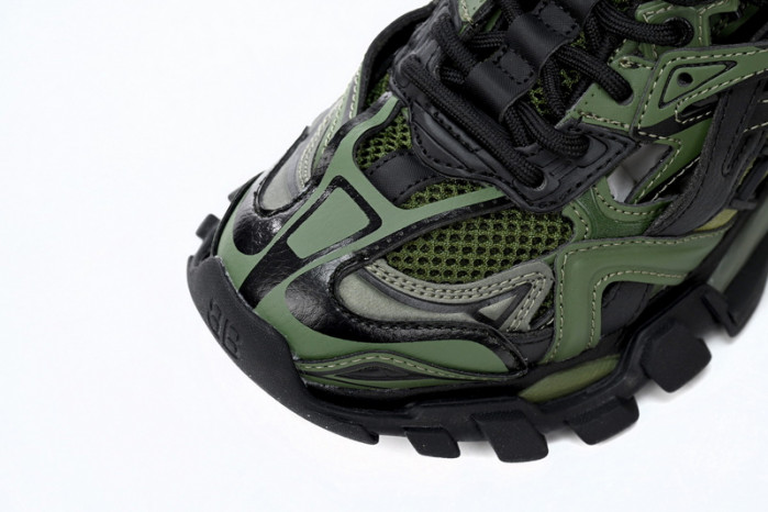 Ba*len*cia*ga track 2 sneaker military black 568614 w3ae1 2311