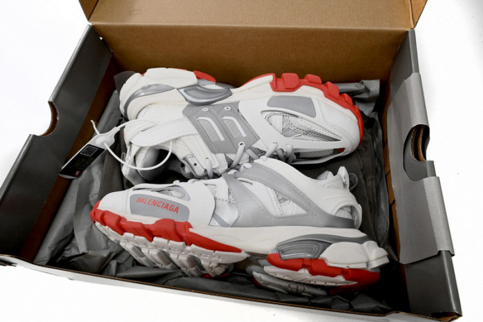 Ba*len*cia*ga tess s.white grey red 542436 w3db2 7663