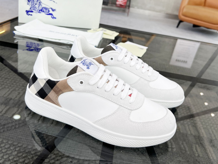Bur*berry Check Terrace Sneakers