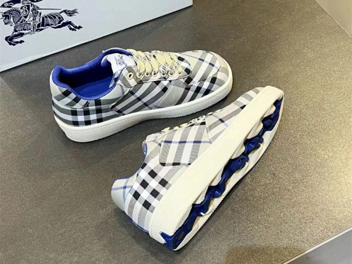 Bur*berry Check Terrace Sneakers BBR--3007