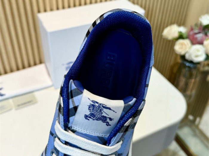 Bur*berry Check Terrace Sneakers BBR--3008