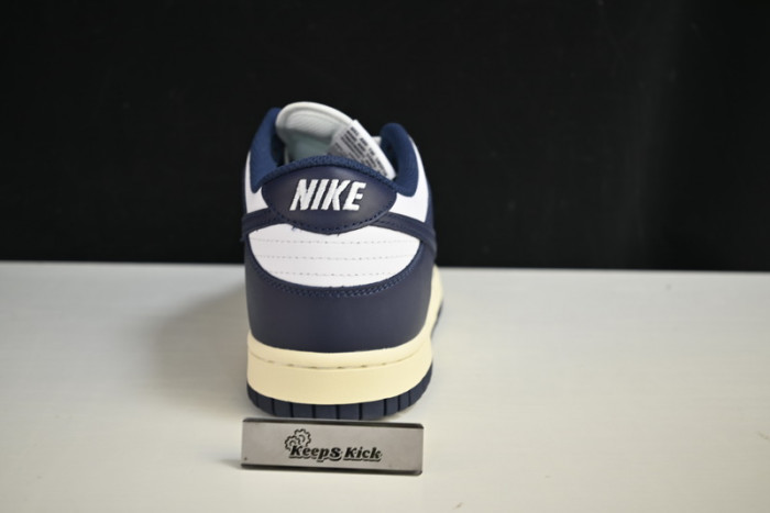 nike dunk low vintage navy dd1503-115