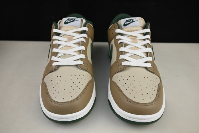 nike dunk low tan green fb7160-231