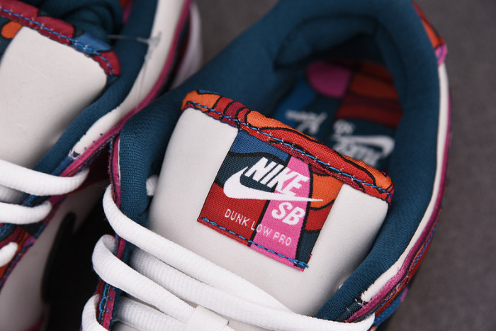 nike sb dunk low pro parra abstract art (2021) dh7695-600