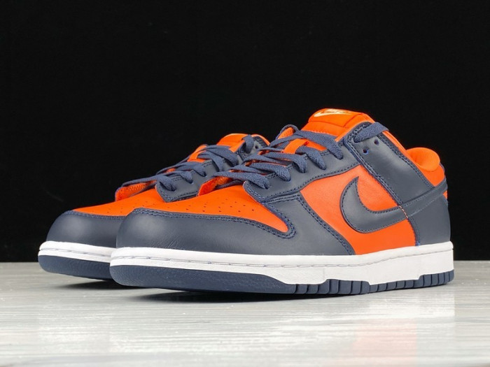 nike dunk low sp champ colors university orange marine cu1727-800