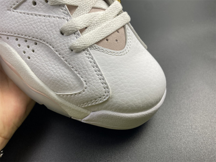 air jordan 6 gold hoops wmns dh9696-100