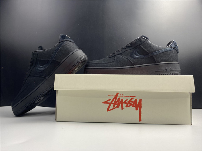 stussy nike air force 1 low cz9084-001