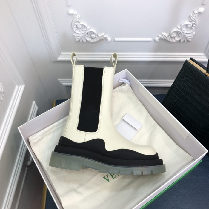 Botteg*Venta Tire Leather Ankle boots