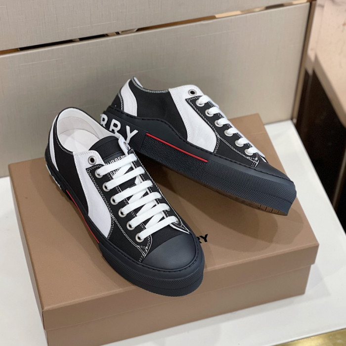 B**rry vintage check cotton sneakers