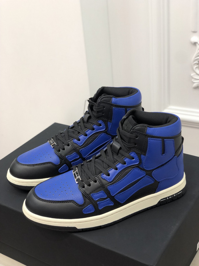 amiri* skel leather sneakers
