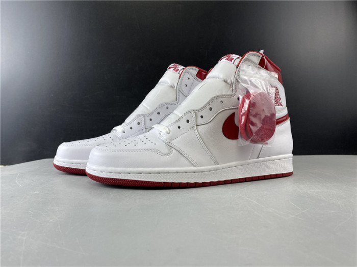 air jordan 1 retro high og ''metallic red'' - 555088 103