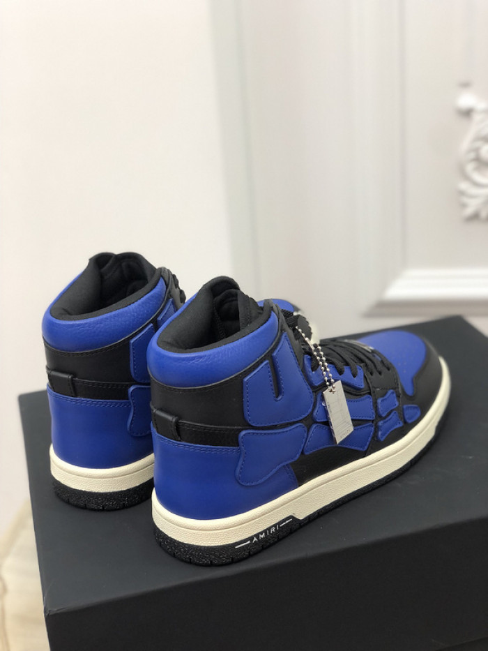 amiri* skel leather sneakers