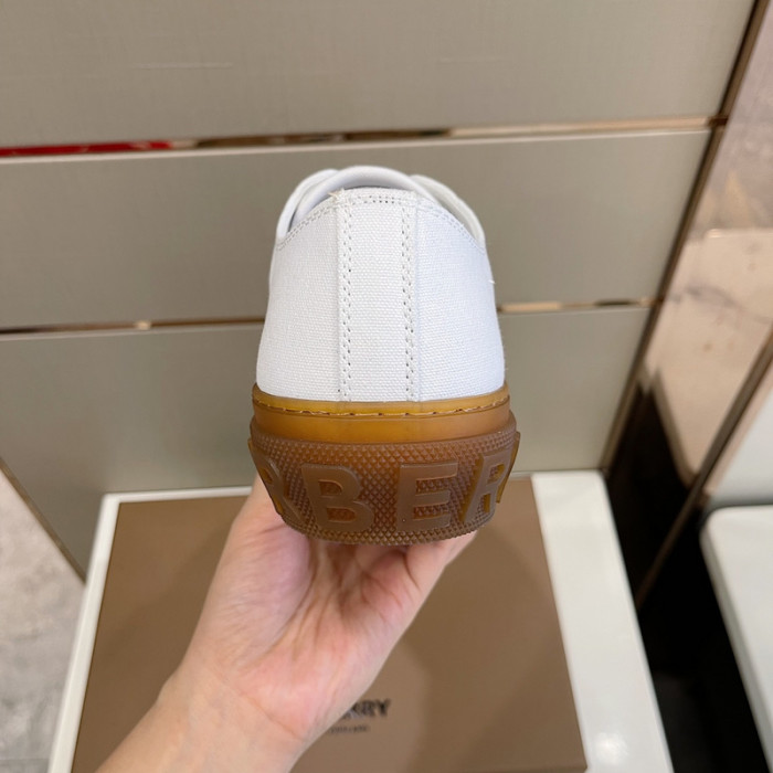 B**rry vintage check cotton sneakers