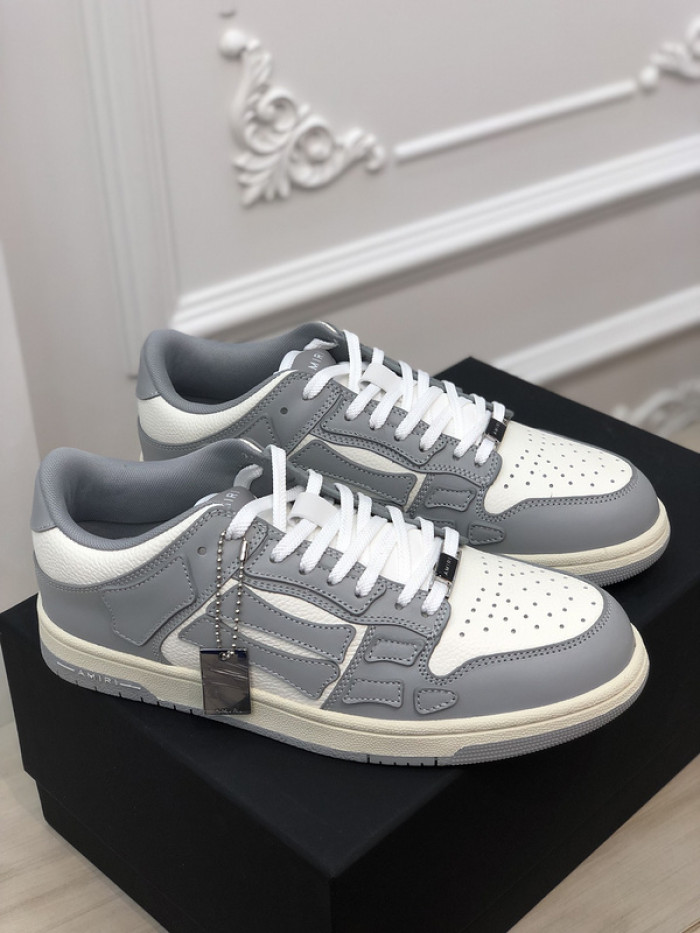 amiri* skel leather sneakers