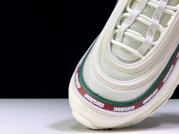 undefeated nike air max 97 white aj1986-100