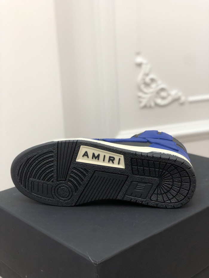 amiri* skel leather sneakers