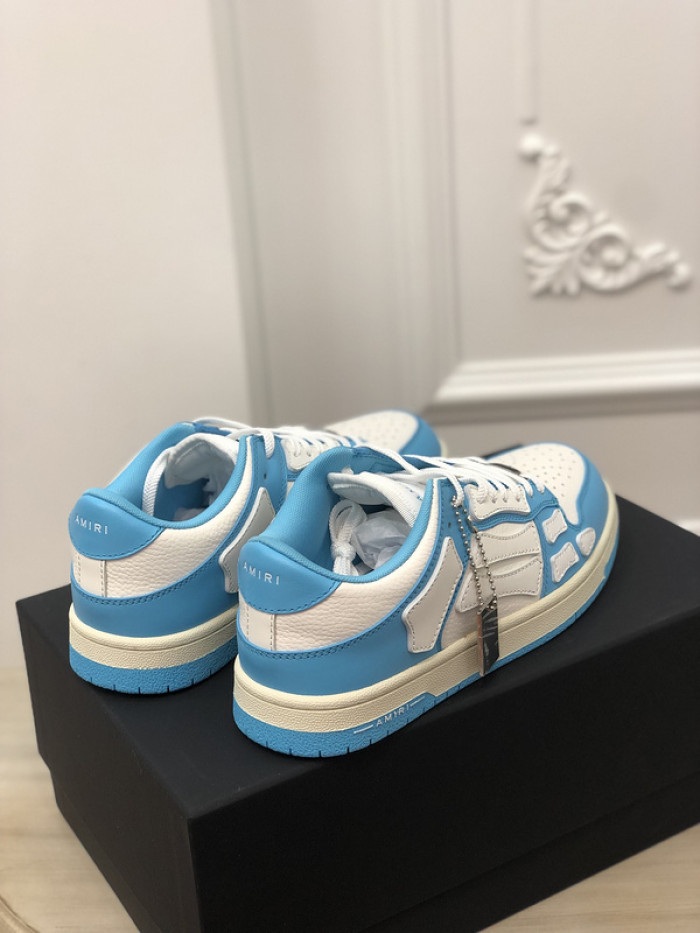 amiri* skel leather sneakers