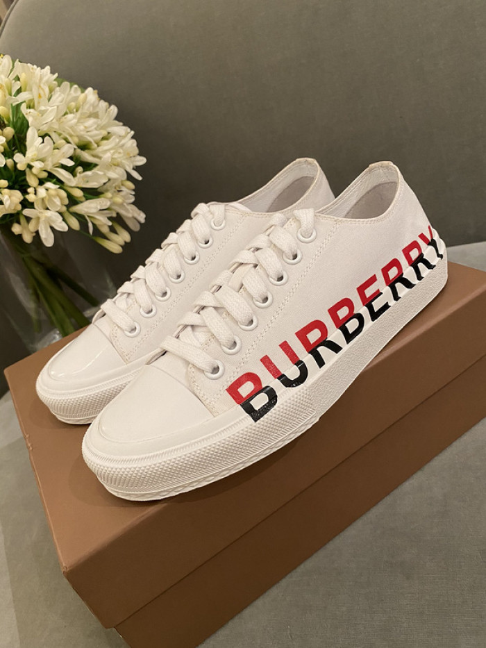Bur*berry Vintage Check Cotton Sneakers