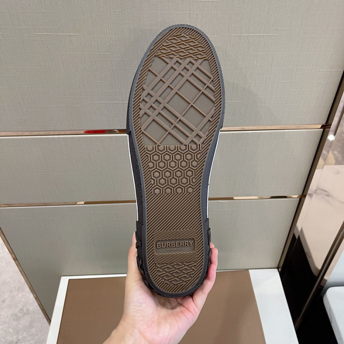 B**rry vintage check cotton sneakers