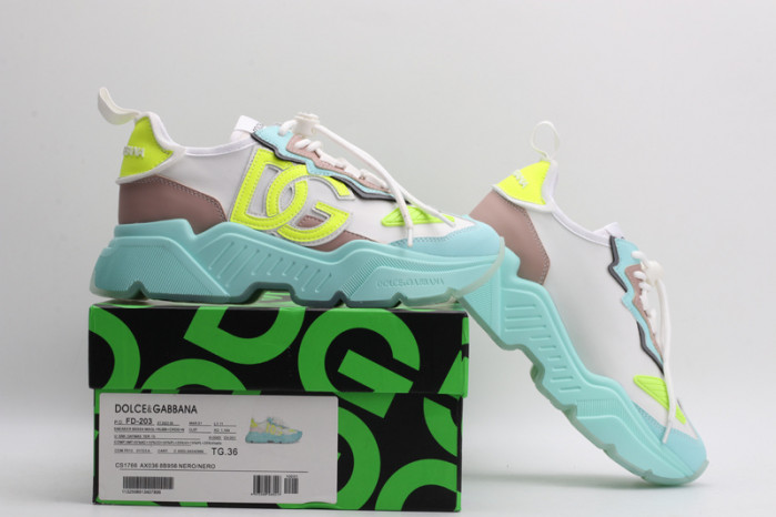 mixed-material daymaster sneakers