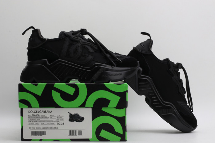 mixed-material daymaster sneakers