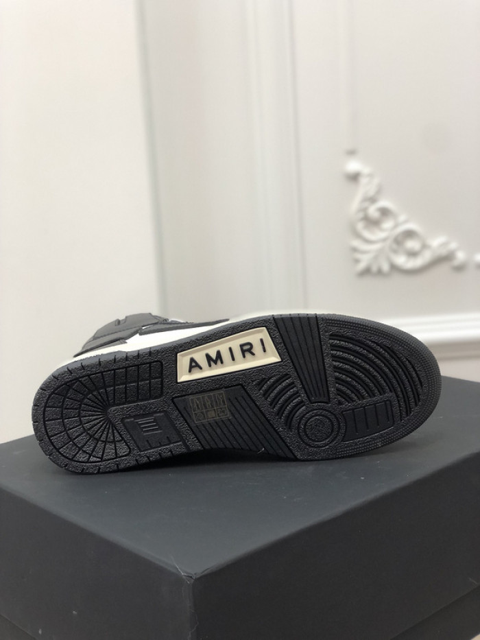 amiri* skel leather sneakers