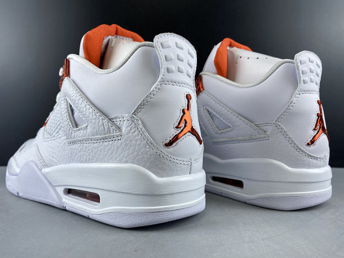 air jordan 4 retro "metallic orange" ct8527-118