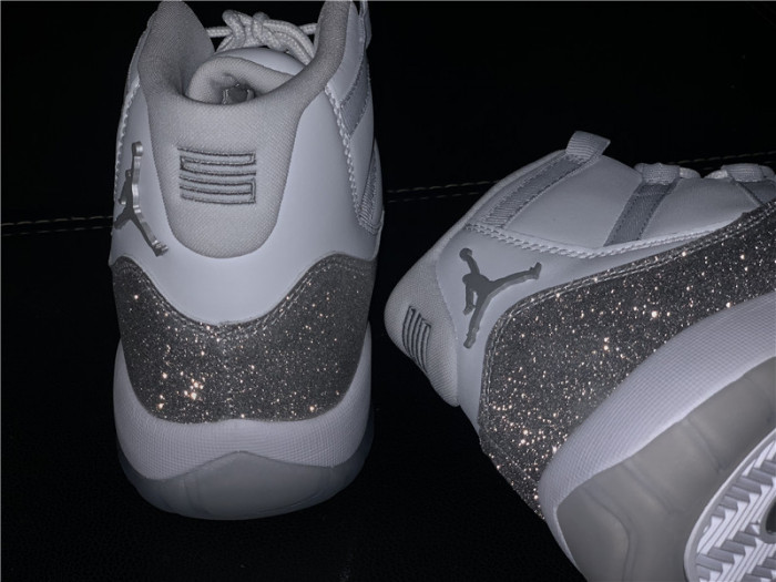 air jordan 11 retro "metallic silver" ar0715 100