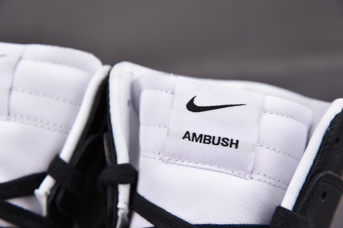 nike dunk high ambush black white cu7544-001