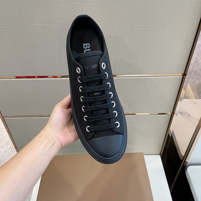 B**rry vintage check cotton sneakers